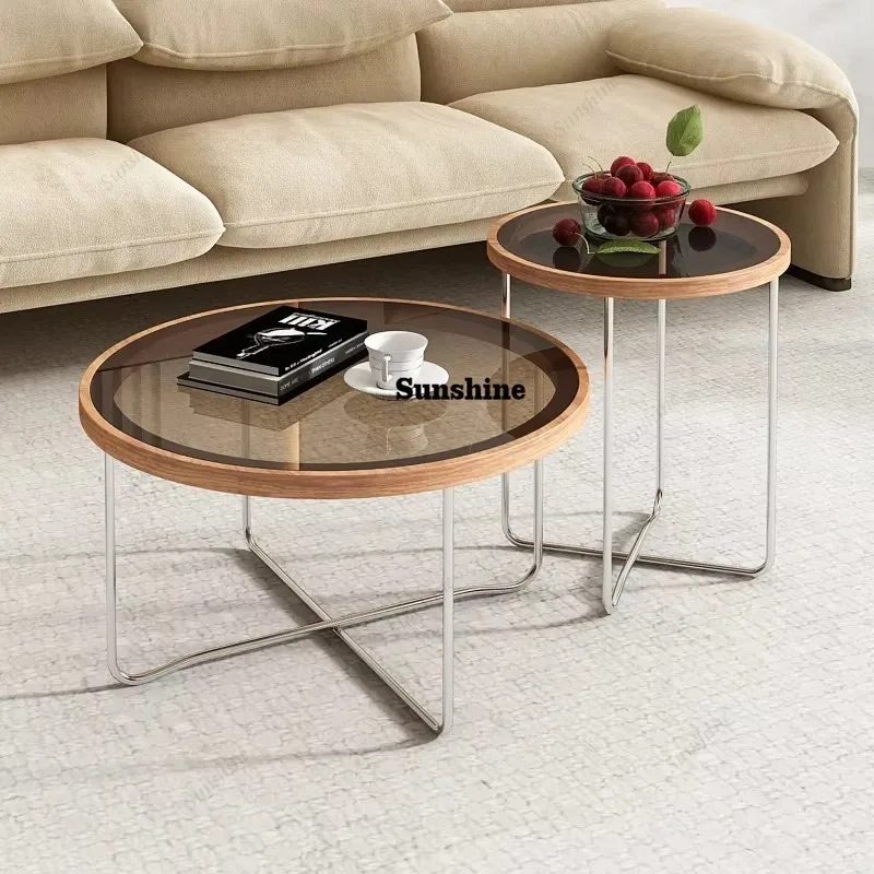 

Unique Modern Coffee Tables Living Room Round Glam Simple Coffee Tables Minimalist Luxury Tavolino Da Salotto Home Furniture