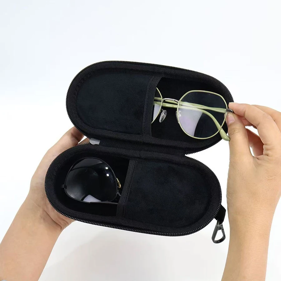 Simple Sunglasses Storage Bag EVA Pressure resistant Waterproof Fashion Portable Handheld Sunglasses Storage Box image 2