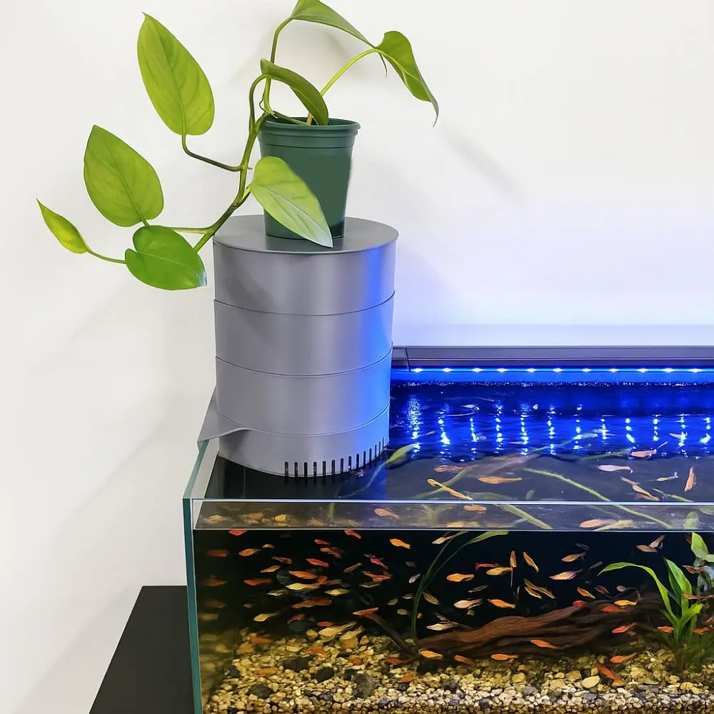 

Plastic Aquarium Waterfall Filter Silent External Fish Tank Filtration Circulation System Wall Mounted Aquarium Water Purifier