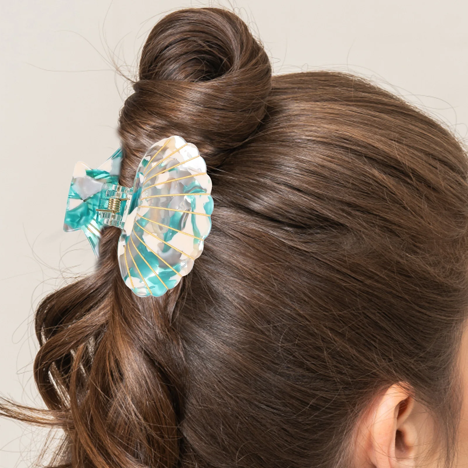 

Hair Accessories for Women Claws Clip Clips French Pin Barrette Haarspangen Kopfschmuck Shell