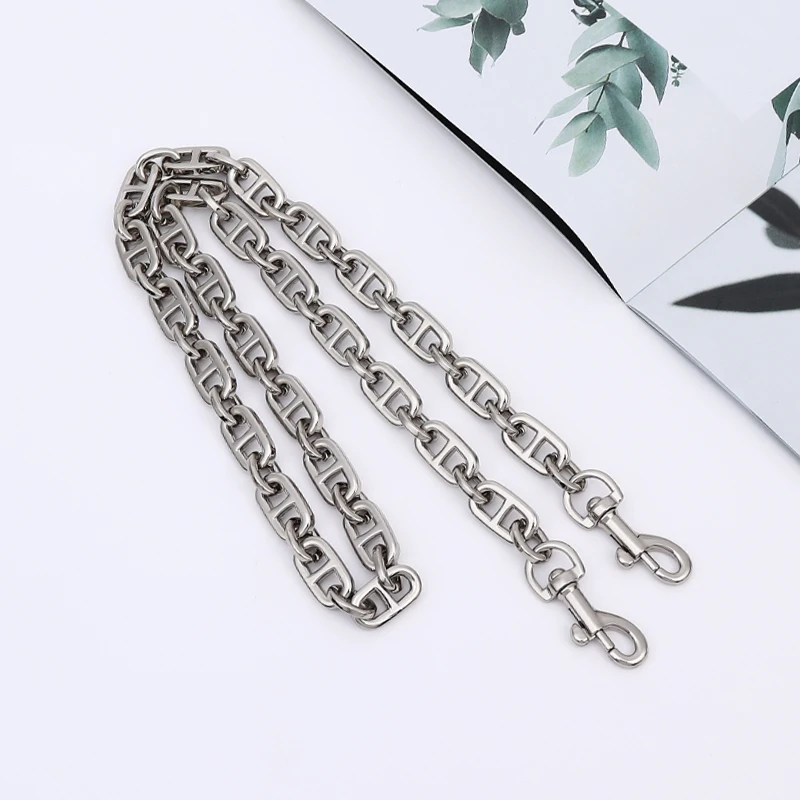 1.3cm Women Bag Chain Metal Zinc Chain Clasp Purse Replacement Brand Bag Parts Messenger Handbag Handle High Quality Profile