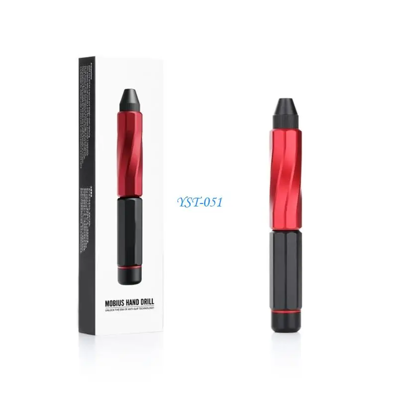E15A Aluminum AT-MHD Hand Drill With Ergonomic Grip And Flat Shank Bit For Stability