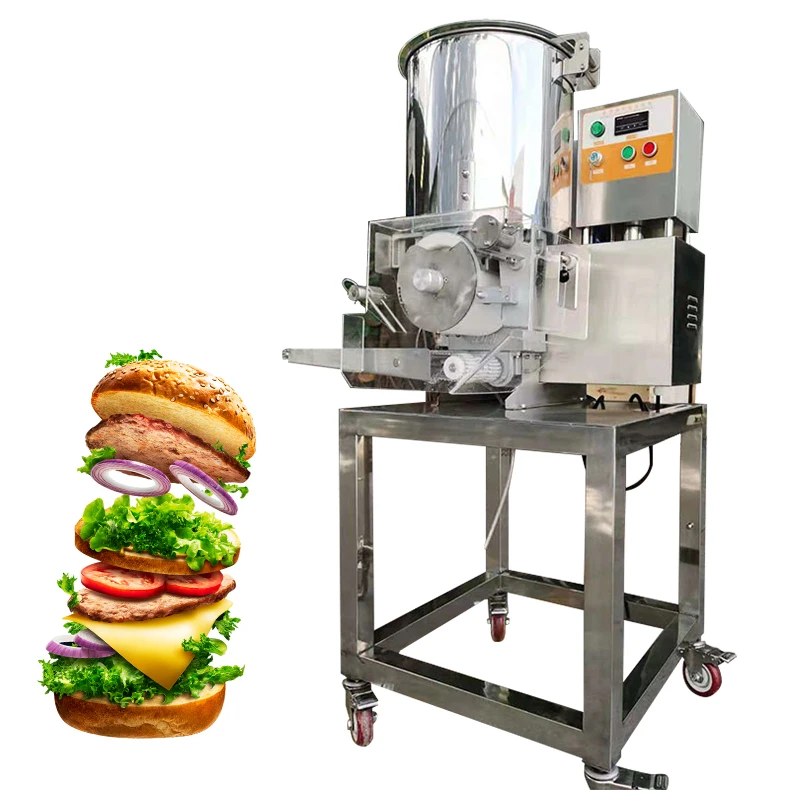 Automatic meat patty making machine Hamburg meat patty forming equipment