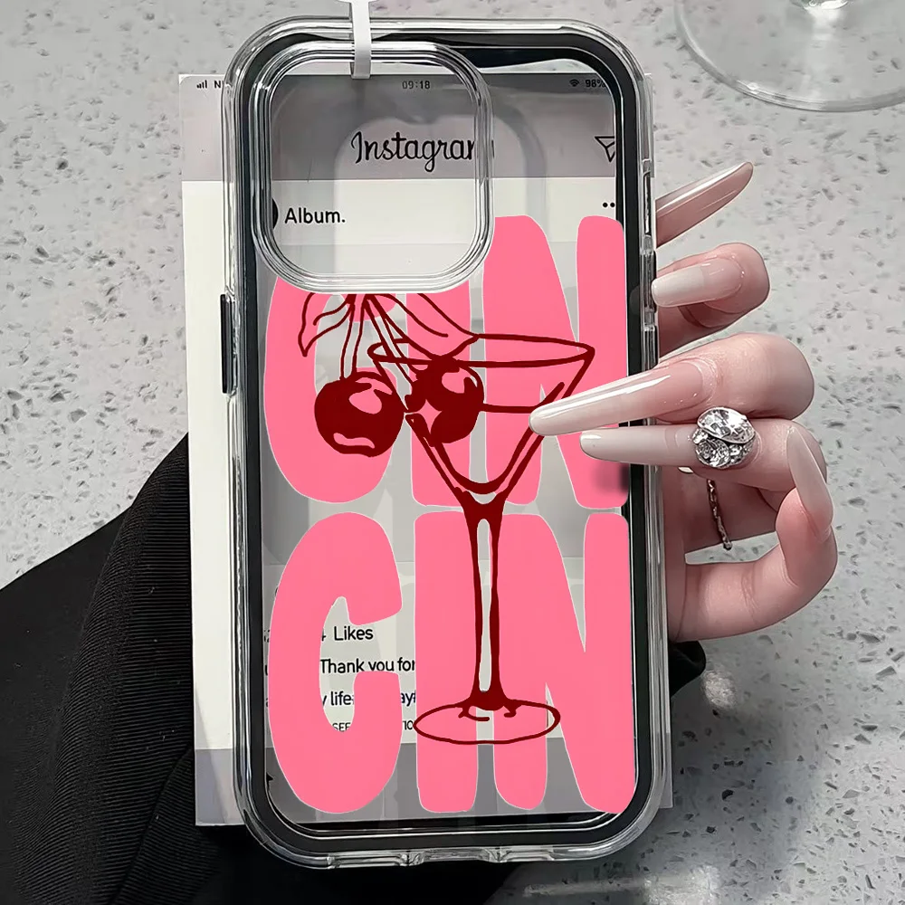 Martini Cup Kreatives Handyhülle für Samsung Galaxy S26 Ultra S25 S24 edge s22 s23 Plus FE A57 A54 A55 A16 A35 A36 A37 5G Cover – Detail 2
