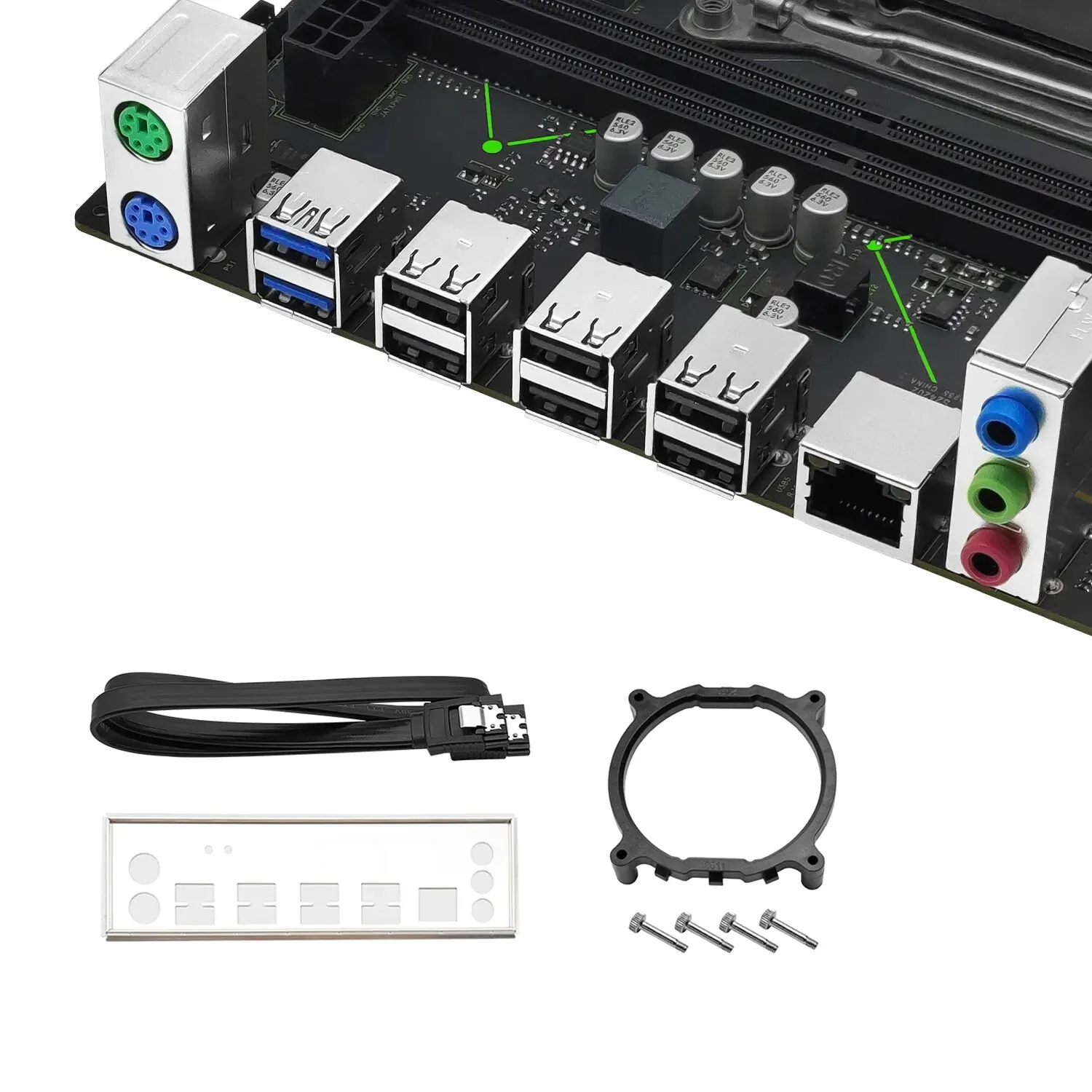 MACHINIST E5 MR9A V1.0 X99 Moederbord Ondersteuning LGA 2011-3 Xeon E5 V3 V4 CPU Processor DDR4 RAM Vier Kanaals Geheugen ATX NVME M.2