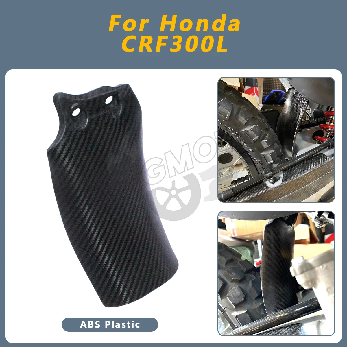 CRF 300L Motorcycle Rear Mud Mudsplash Fender Wheel Hugger Splash Protection Guard Fairing For Honda CRF300L CRF-300L 300 L