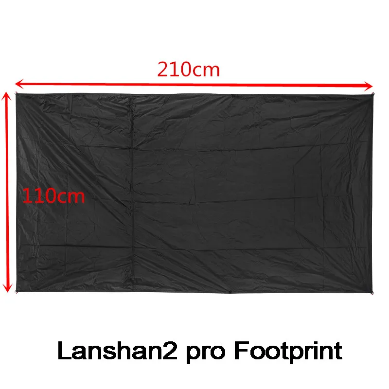 3F UL GEAR Lanshan1 / Lanshan 1pro / Lanshan 2 / Lanshan 2pro Original 15D Silnylon Waterproof Groundsheet Footprint Tent