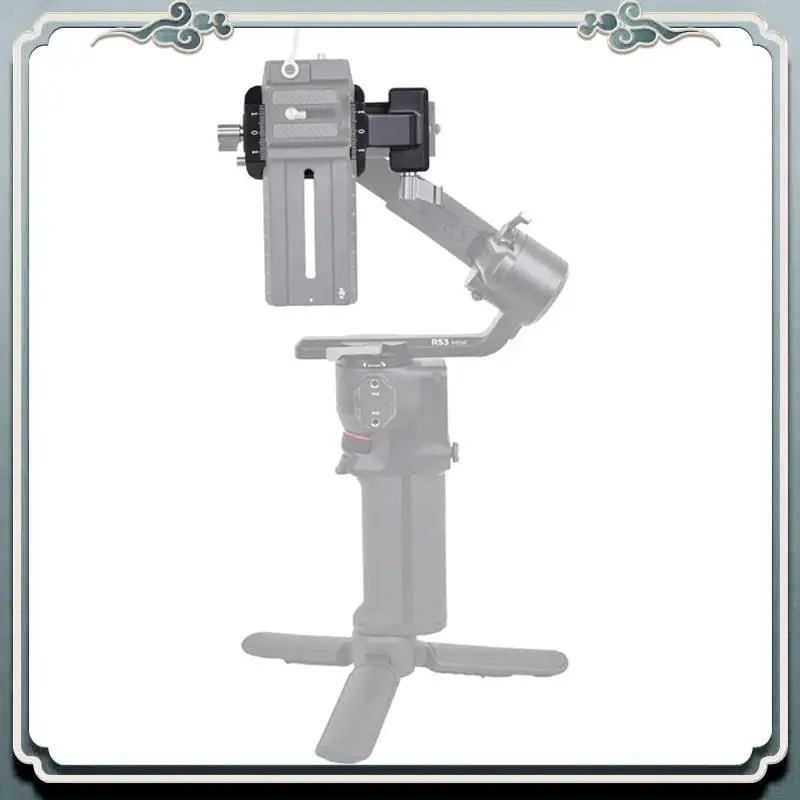 Placa Vertical estabilizadora Premium para DJI Ruyi RS3 RS2 Pro Kit de montaje de cámara Vertical placa Vertical estabilizador de mano