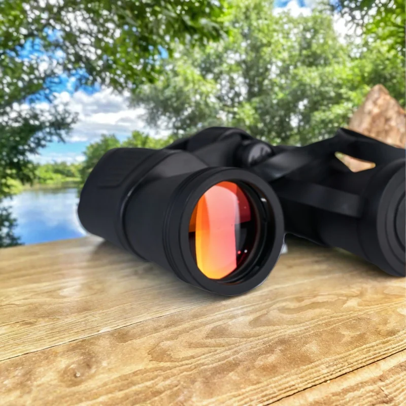 1 قطعة V FAR مناظير فائقة الوضوح FMC فيلم أحمر متعدد الطبقات مناسب لهدايا عيد ميلاد صيد الطيور في الهواء الطلق