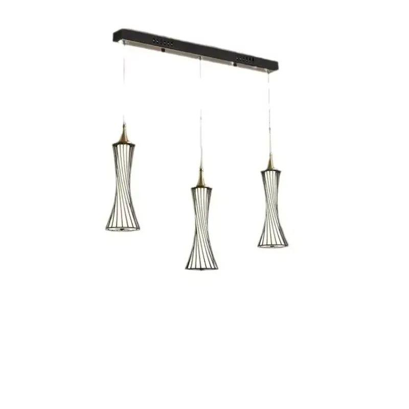 

Modern Black LED Chandelier Crystal Light for Staircase Duplex Living Room Villa Loft Dining Hall Luxury Home Decor