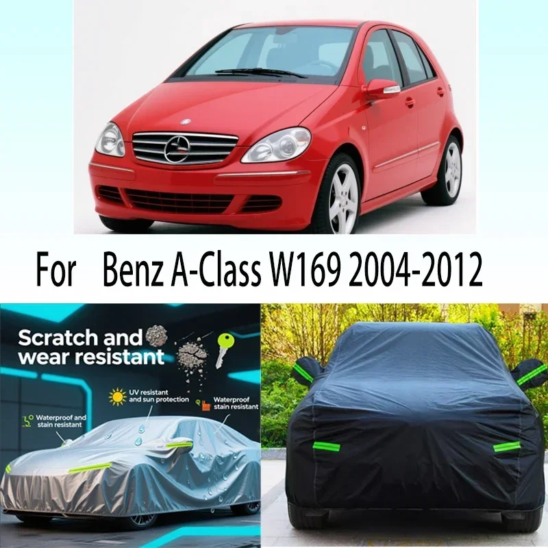 

Car Cover Protection Sunscreen Heat Insulation Dust Resistant Scratch For Mercedes Benz A-Class W169 2004-2012 Car Exterior