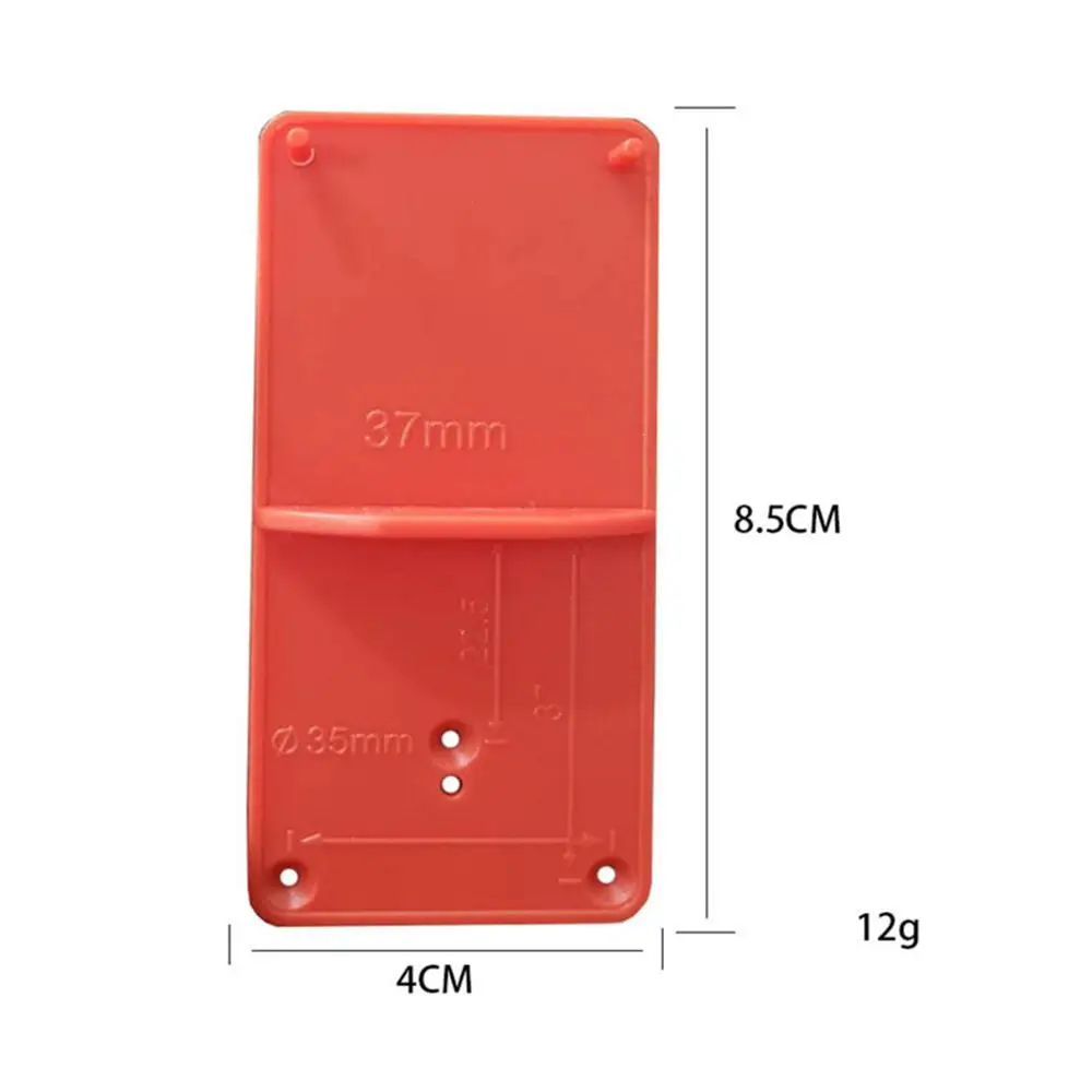 Hinge Hole Drilling Guide Woodworking Punch Opener Locator Hinge Opening Locator Template Drilling Woodworking Hand Tool Sets