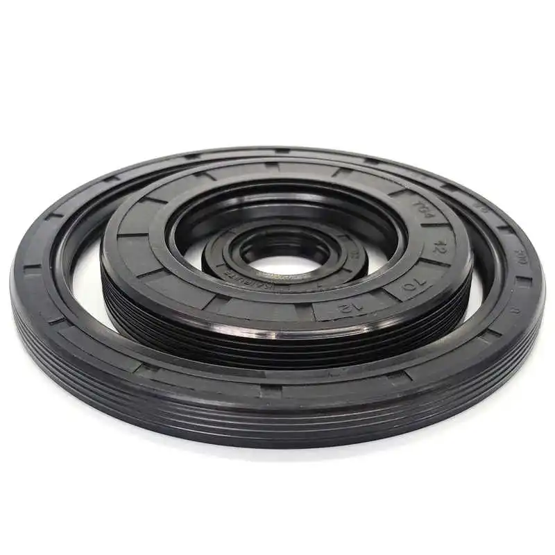 NBR ID 60/62mm Black Nitrile Rubber Shaft Oil Seal OD80/82/85/90/95/100/110 TC/TG4 Skeleton Oil Seal Ring Double Lip Seal Gasket
