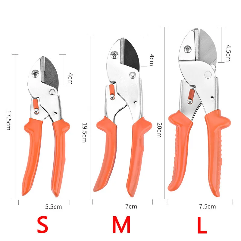 Garden Pruning Shears SK5 Steel Gardening Scissors Profession Fruit Tree Thick Branch Flower Potted Branches Scissors Hand Tools