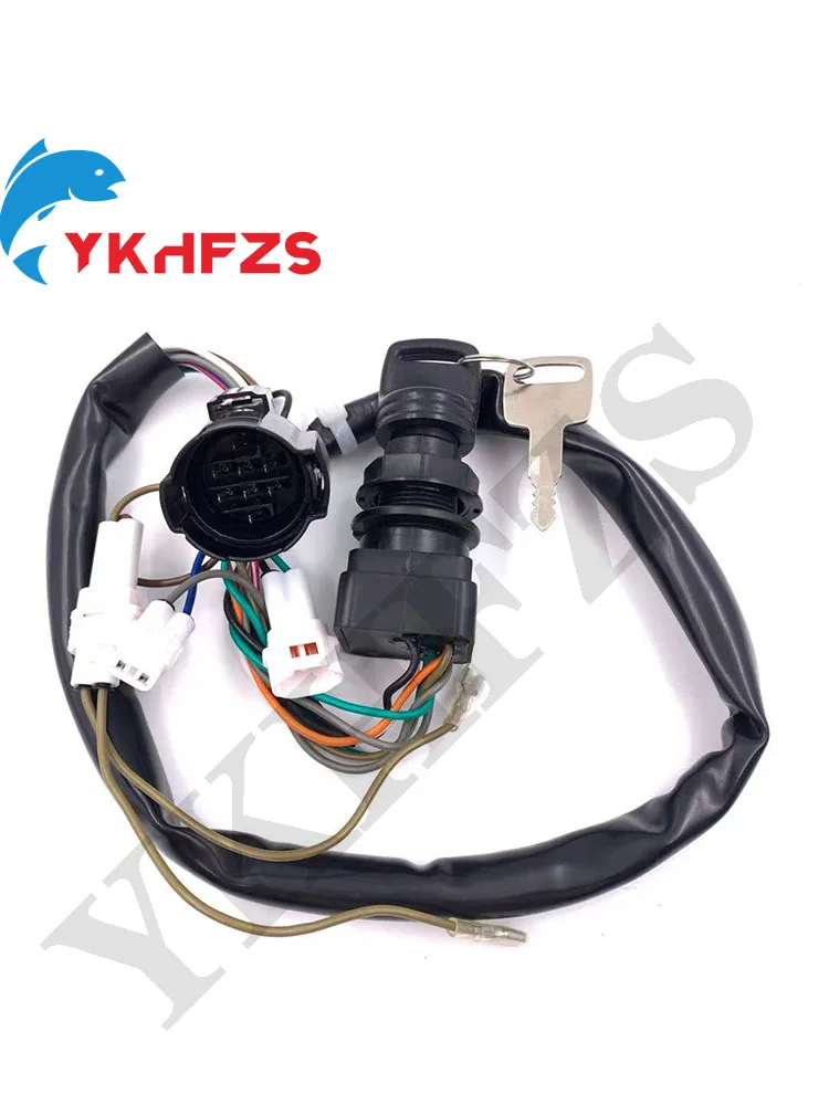 

Ignition Key Switch Assembly 1998-2011 Replacement Accessories Fit For Suzuki Outboards DF60 DF70 DF40 37110-93J00 37110-93J01