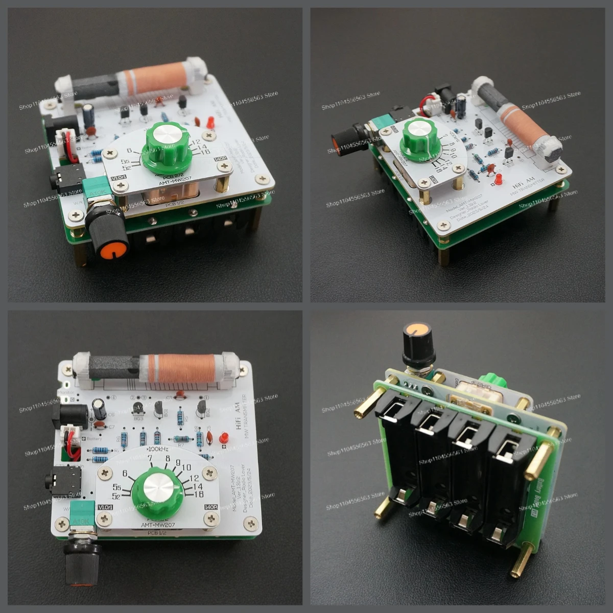 AM medium wave modulation transmitter board, measured and debugged radio main board DIY circuit module