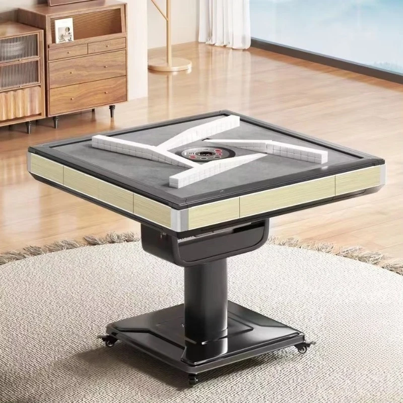 Fully automatic universal rotor coaster mahjong machine, low-noise folding American-style mahjong table