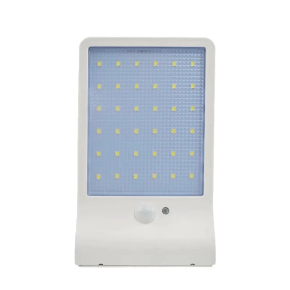 

Энергосберегающий водонепроницаемый солнечный настенный светильник 3.5W 450LM, солнечный светильник с датчиком движения PIR, алюминиевый, для уличного освещения в сельской местности