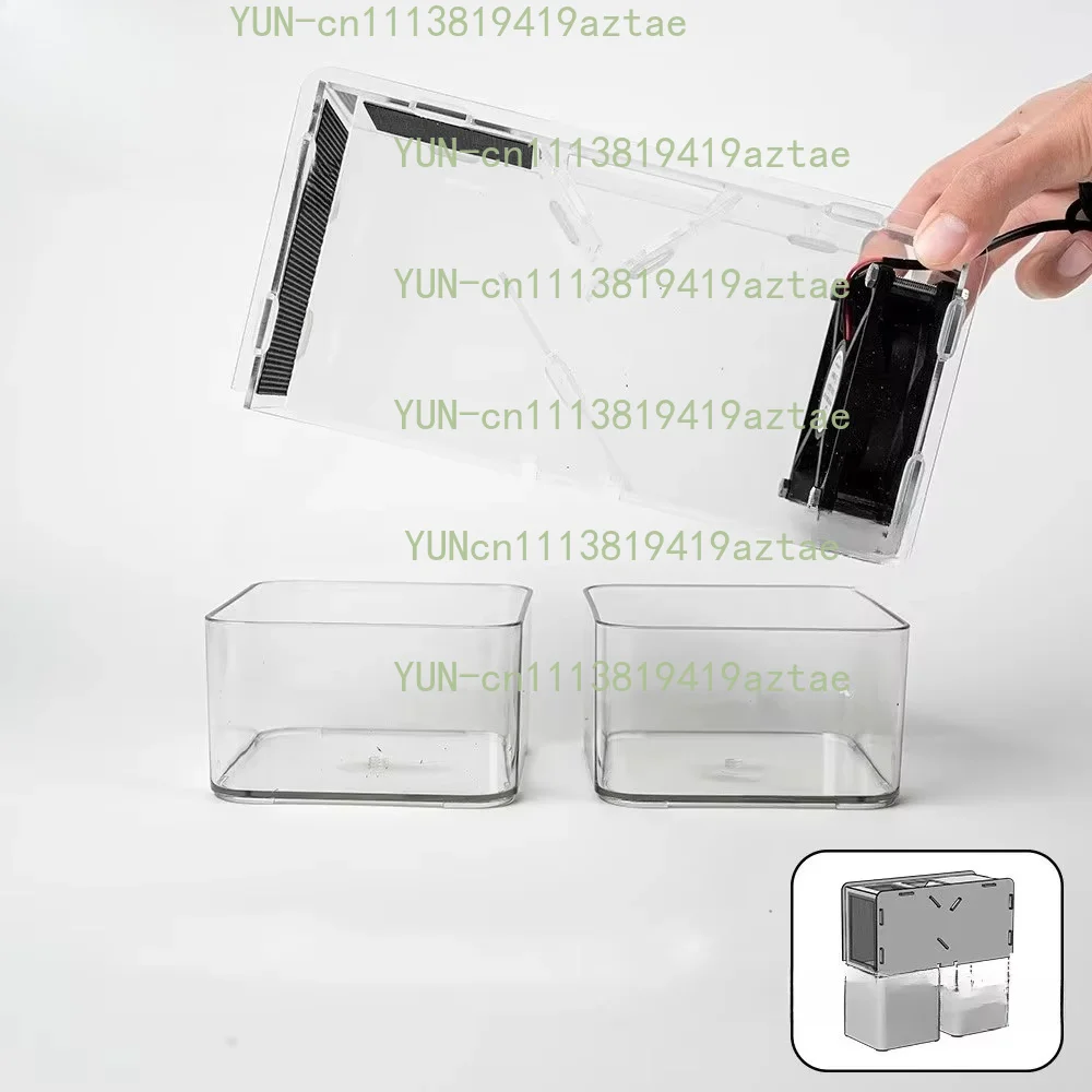 Mini Bird Grain Blowing Machine Household Washable Electric Bird Food Cereals Peeling Shell Blower Birds Supplies Tool