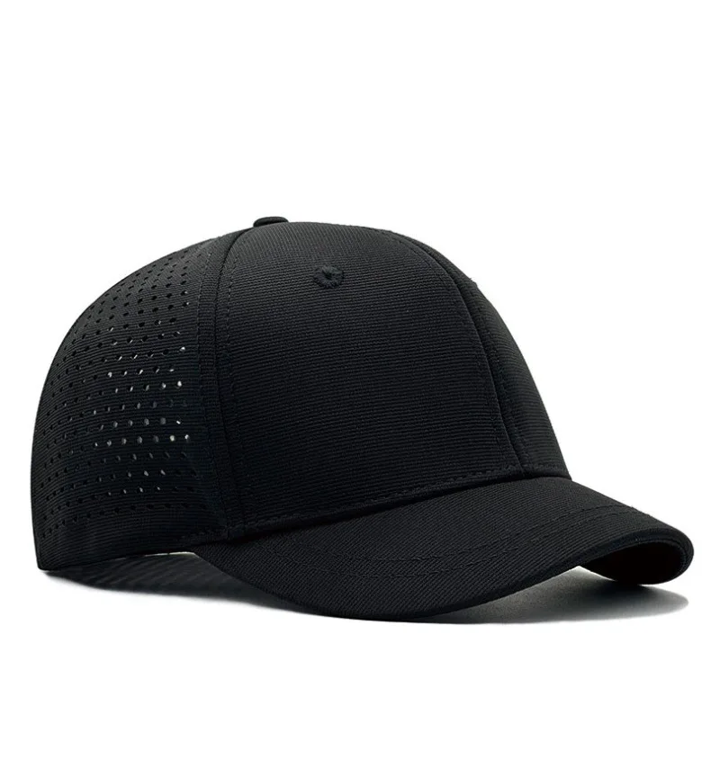 Marke Oohmy 5 cm Baseballkappen mit kurzer Krempe, großer Kopf und kleiner Kopf für Männer und Frauen, Trucker-Mütze mit Netzrücken, kurz, BillQuick Dry – Detail 13