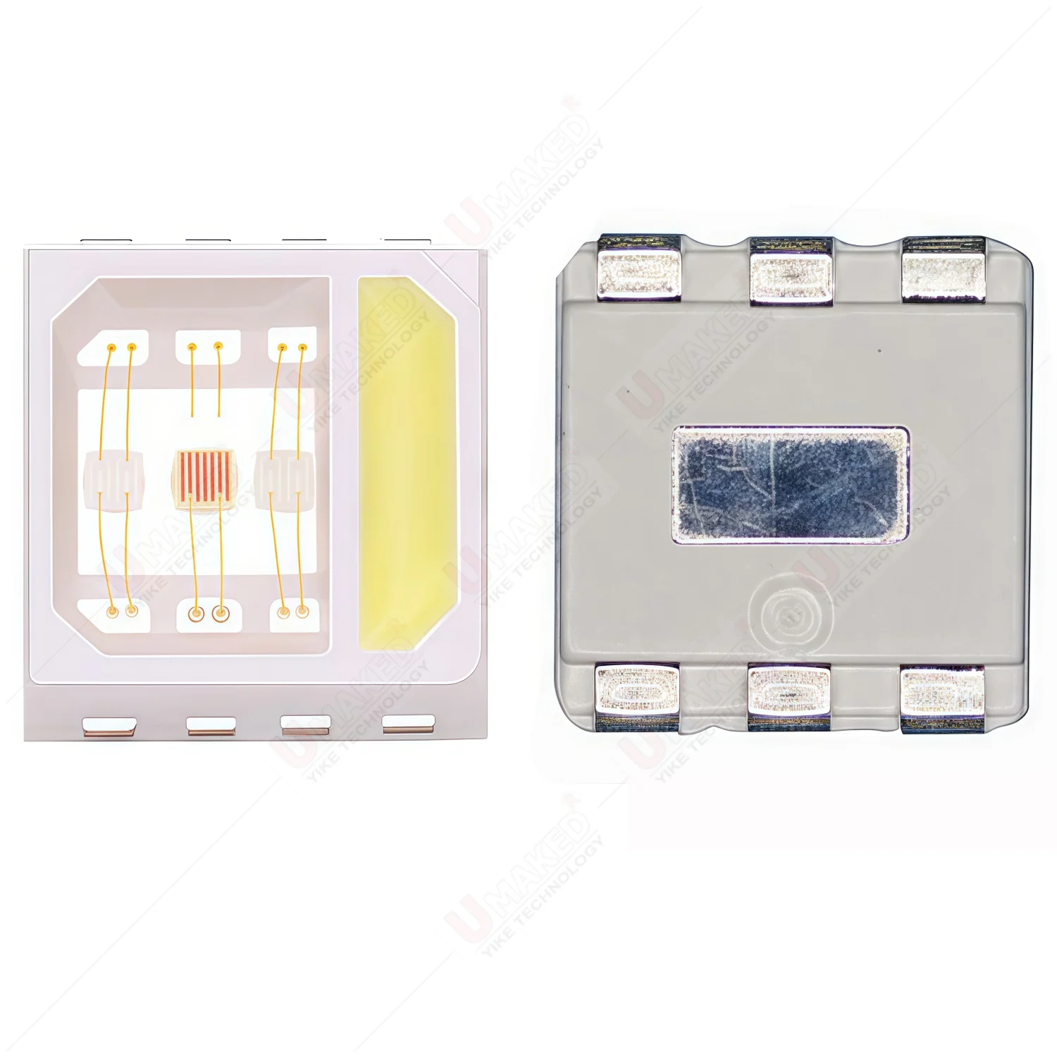 100pcs 5054 SMD 4in1 RGBW LED Chip 0.8W 2W 4W for Stage Landscape Lighting Decorating Led SMD Beads led diodes Diy for bulbs