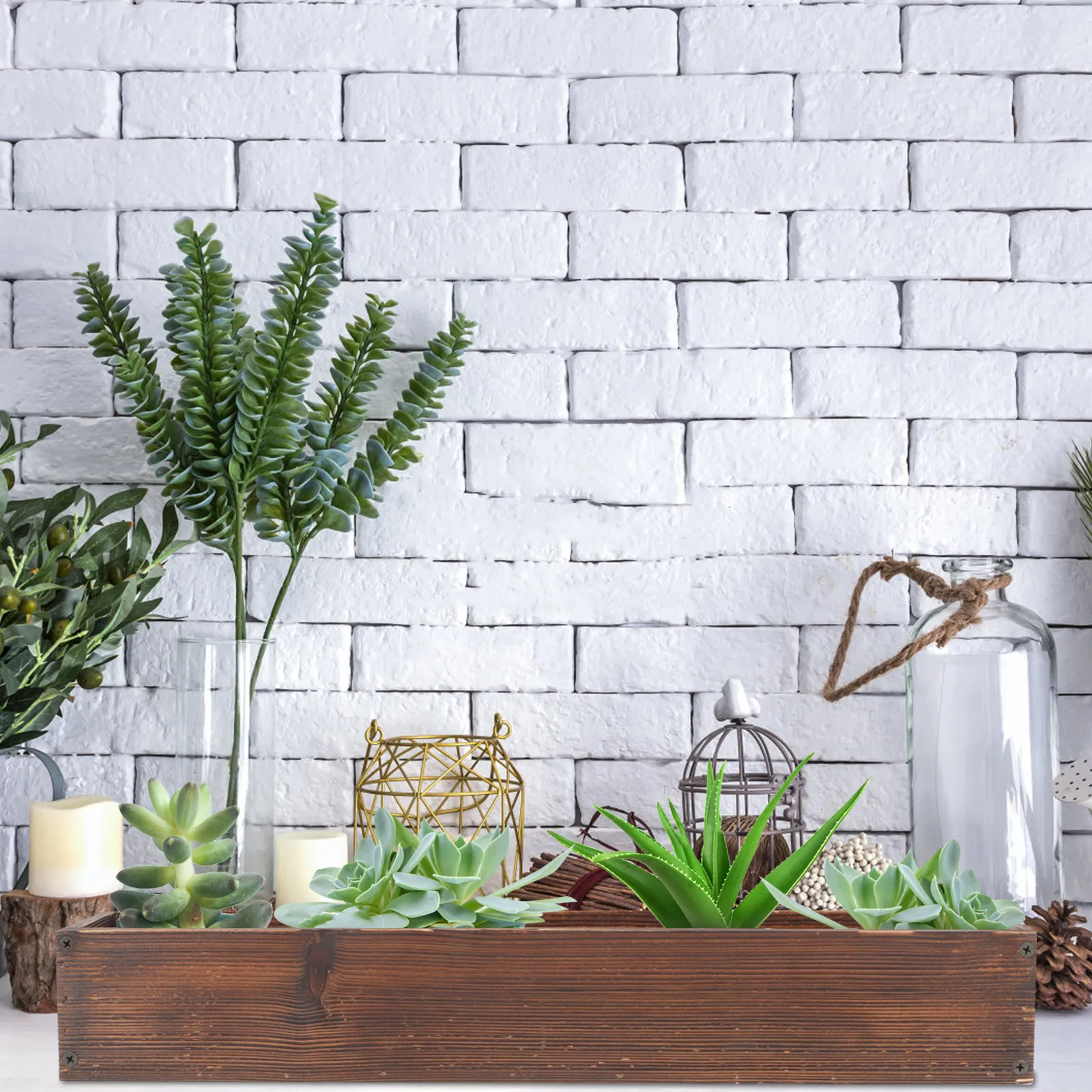 

Mini Planter Container Outdoor Succulent for Succulents Plants Pots Indoor Planters