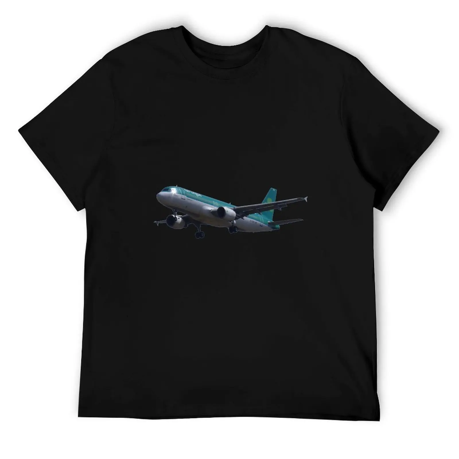 Camiseta Aer Lingus A320 para hombre, camisetas de algodón pesado para hombre, camiseta ajustada