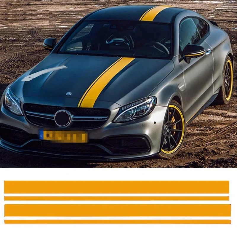 

Наклейка для кузова Mercedes Benz AMG W204 W211 W210 C63 C180 E200 CLA GLK GLE GLA A180 A B C E Class A45