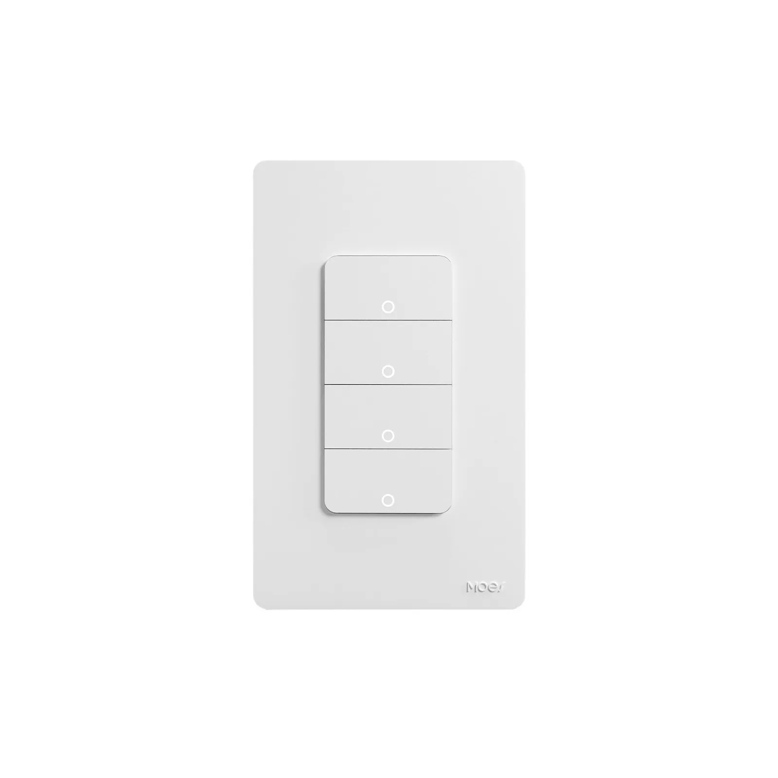 

TS WiFi Tuya Smart Pushbutton Rebound Switch - App Control, Timer Function, US Standard, Backlight Dimming