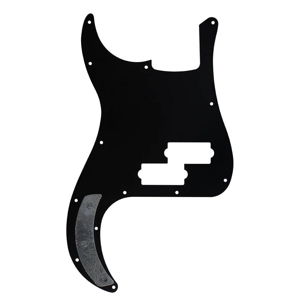 FLEOR 1 Stück PB Bass Schlagbrett Bass 4 Saiten PB Bass Schlagplatte 13 Löcher mit Schlagbrettschrauben – Detail 4
