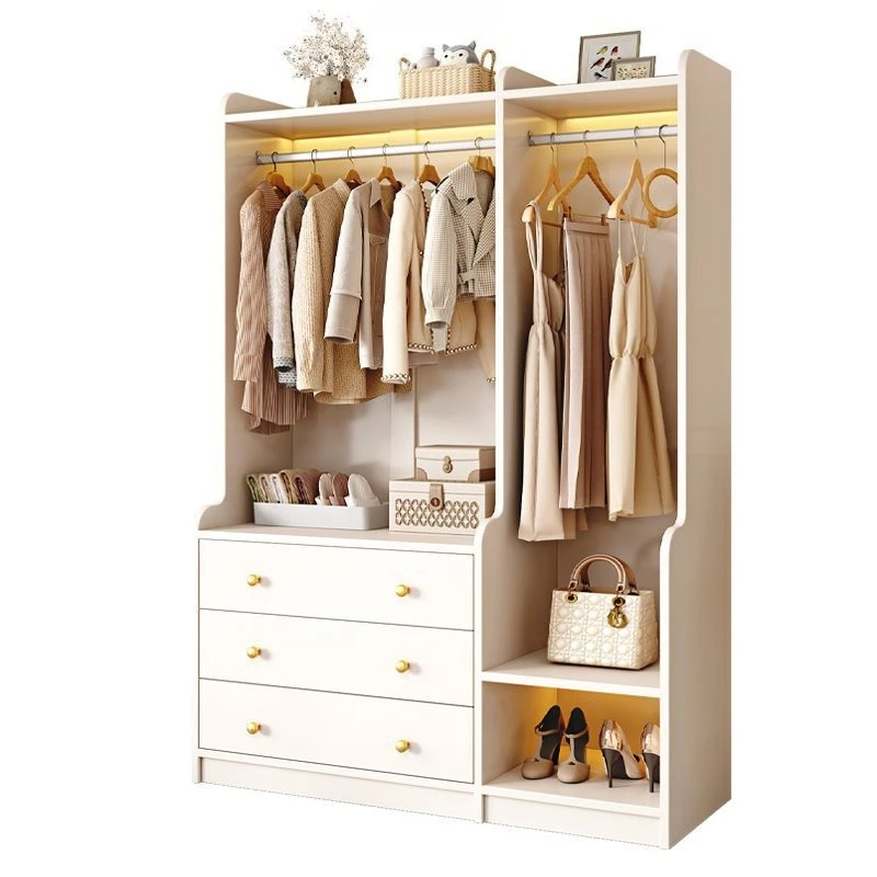 

Solid wood, coat rack, bedroom, floor, home, living room, open, wardrobe, multi-function