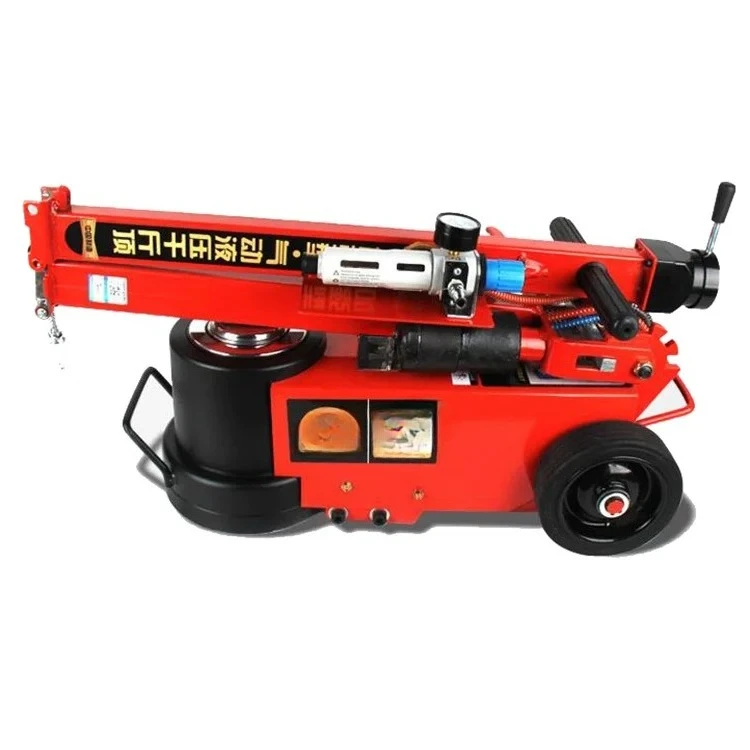 80 Ton Pneumatic Hydraulic Floor Jack Heavy Duty Air Jack for Truck Lifting