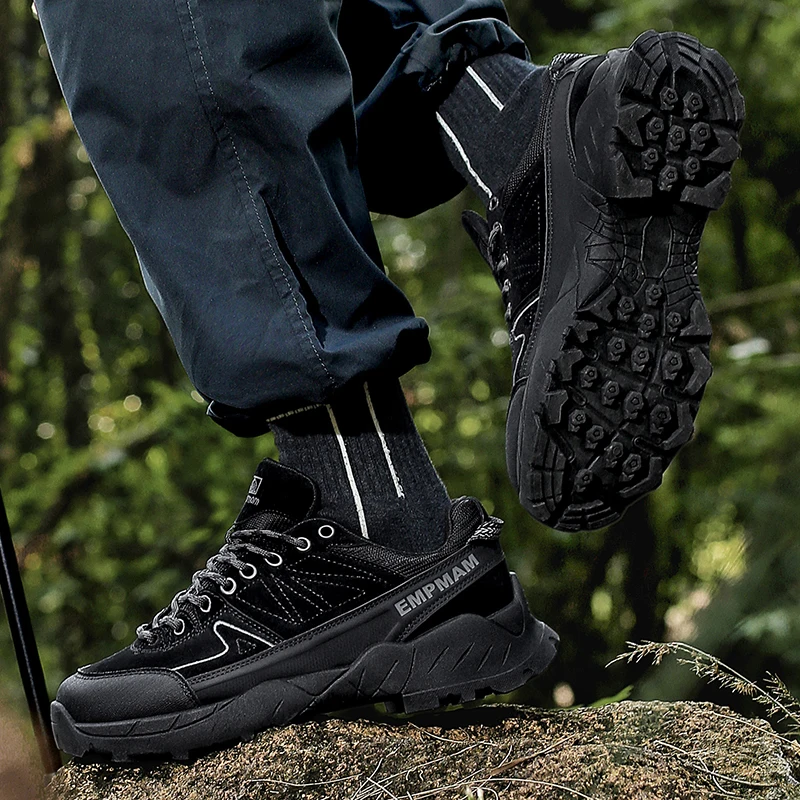 

Men'S Outdoor Hiking Shoes Are Breathable And Durable Suitable For Outdoor Travel Camping Hiking And Leisure Sports 39-45