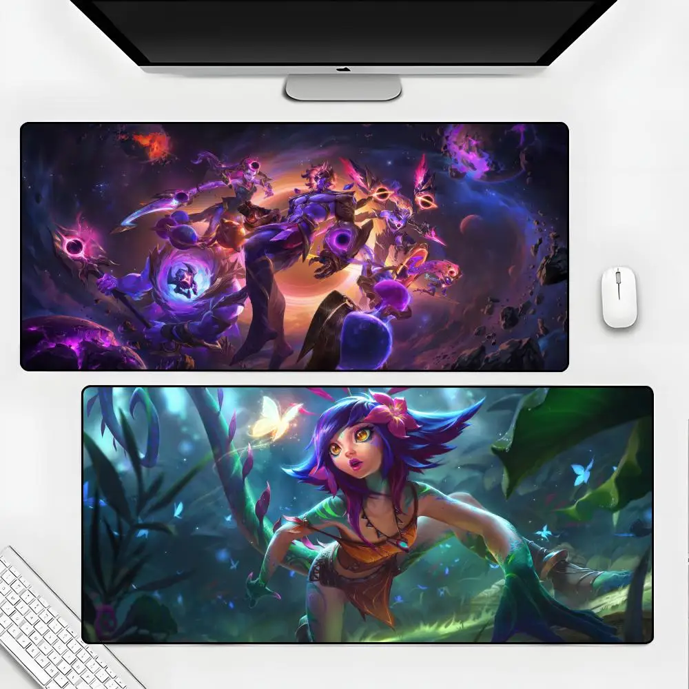 

League Of Mouse Pad Rubber Mat Laptop Xxl Mousepad Notebook Gamer Computer Table Gaming Accessories