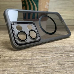 Magnetic Case For Infinix Note 30 Pro Case Silicone Clear For MagSafe Cover For Infinix Note30 5G 4G Camera Protection Shell