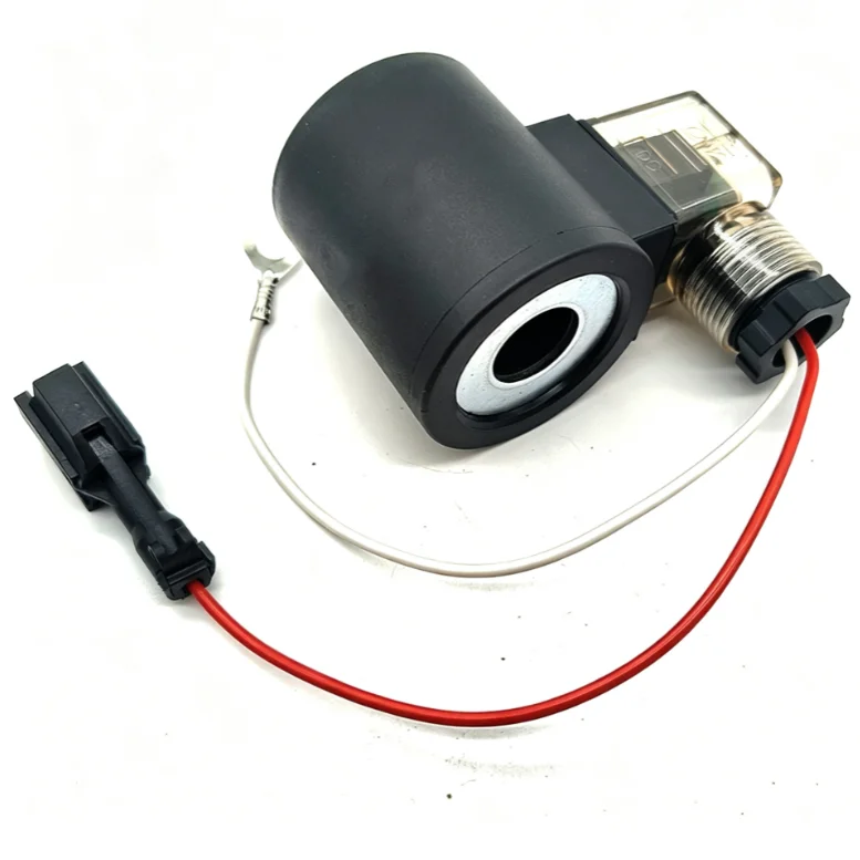 16‑Pin Quick Connect Hydraulic Solenoid Coil, 12V 24V Electromagnetic Coil Accessory, Reliable Replacement Part For Excavator