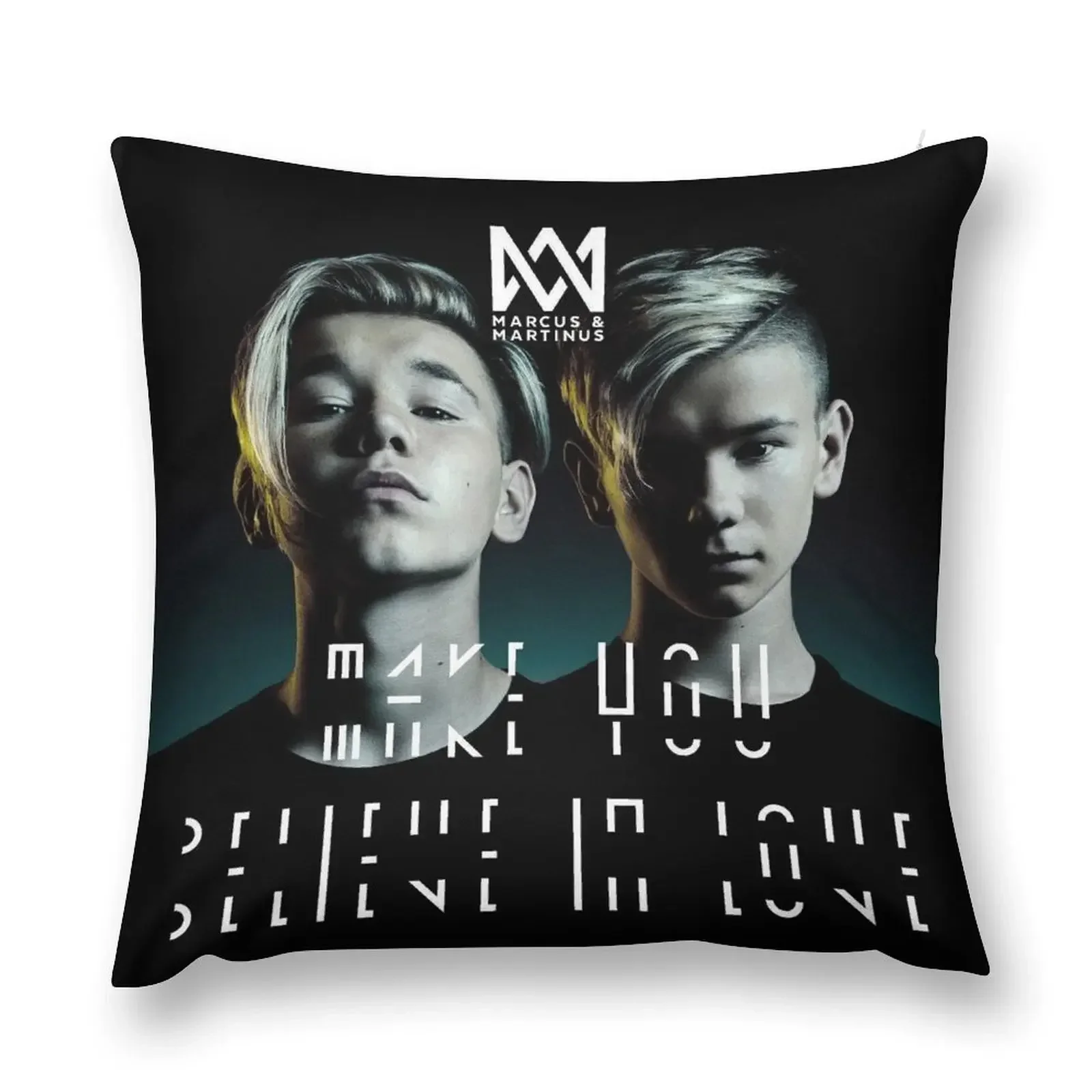 

Marcus and Martinus Throw Pillow Decorative Pillow Covers For Sofa Christmas Cushion For Home pillow