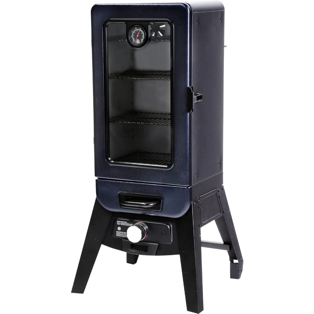 Grills PBV3A1 Fumante Elétrico, Blue Hammertone, 684 polegadas m2,