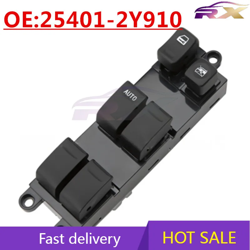 

OEM:25401-2Y910 Suitable for 2000-2002 Nissan Sunny 16-pin glass lifter switch Power window control button switch