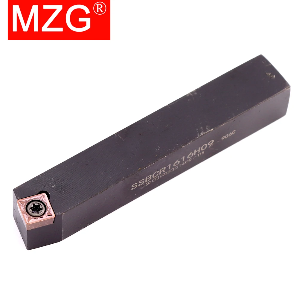 MZG SSBCR1212 SSBCR1616 SSBCR2020 SSBCR2525 SSBCR CNC External Tunring Tool Holder SCMT Insert Lathe Cutting Shank