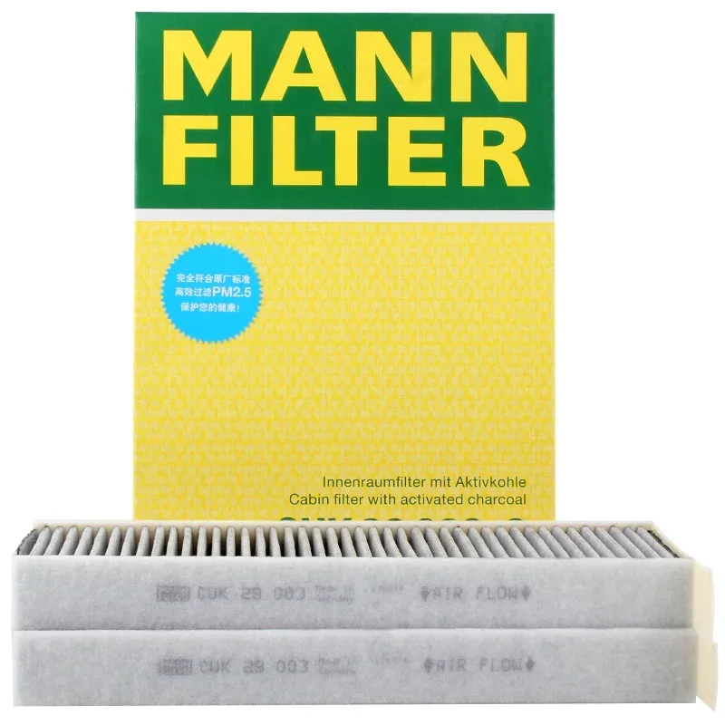 

MANN FILTER CUK29003-2 Cabin Filter For PEUGEOT 3008 CITROEN C4 Picasso 6479 93 3638979 SU001-A6185 1610924280 1609832980