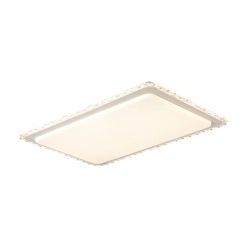 

Light luxury living room ceiling lamp, crystal lamp, high-end bedroom main lamp, round led eye protection lamp
