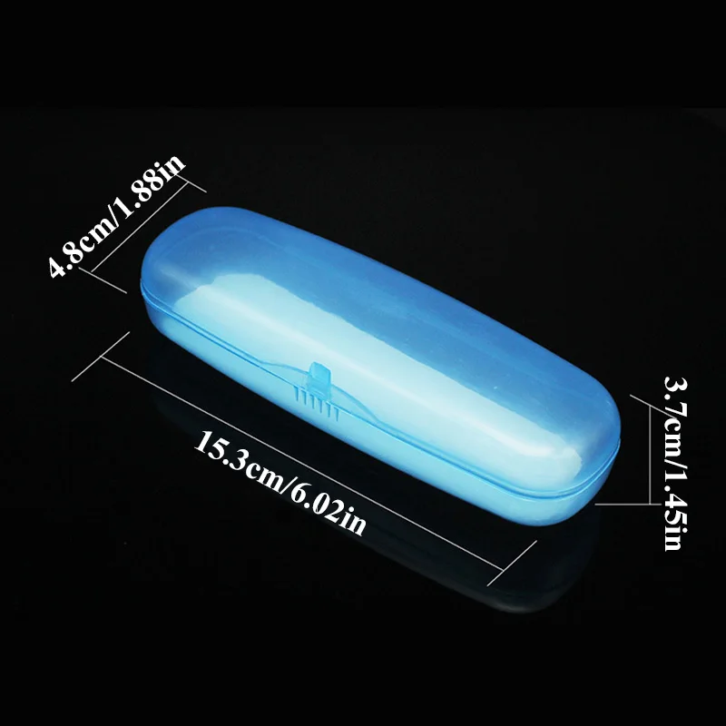 Transparent Portable Glasses Cases Waterproof Plastic Sunglasses Glasses Box Hard reading Glasses Case Shell Case Protector Box