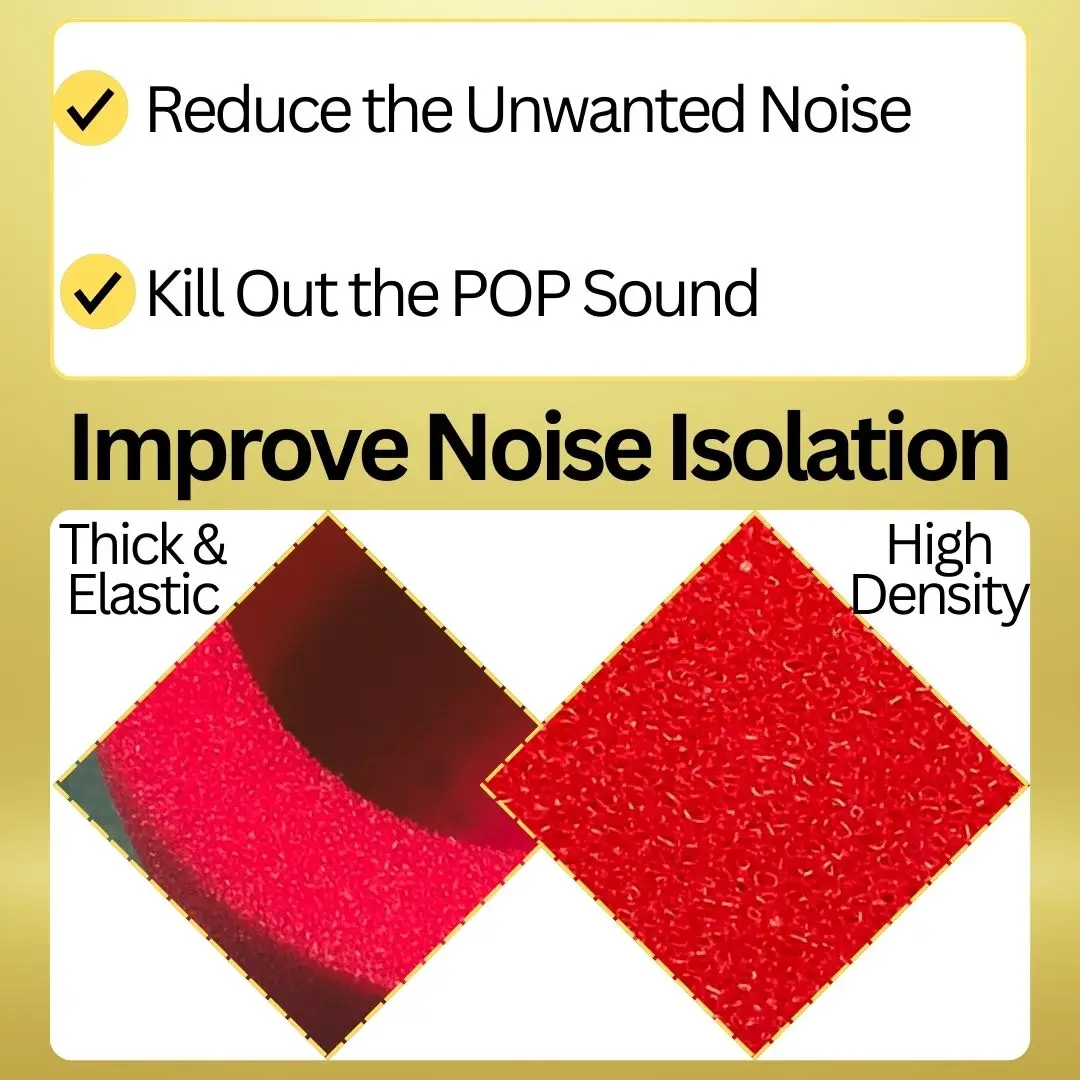 SM7B Coperture per parabrezza in schiuma con anello per Shure SM7B SM7dB Accessorio originale con filtro anti-pop RK345 (rosa, rosso, viola, blu)