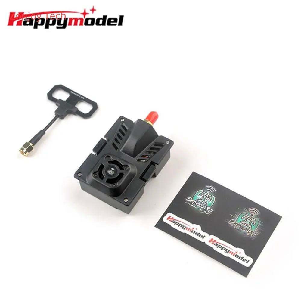 

HappyModel ES24TX Pro ExpressLRS ELRS Mini-Speed 2.4G with Cooling Fan and RGB LED Module for Remote Control Aircraft FPV