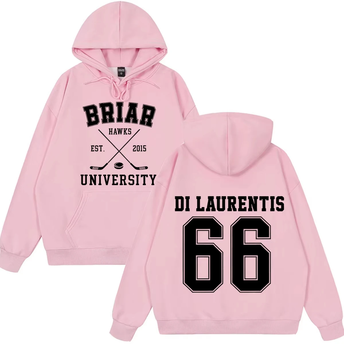 Di Laurentis 66 Off Campus TV-Serie Briar University Hoodie Herren Damen Kleidung Mode Winter Vintage Lässiger Loser Pullover – Detail 16