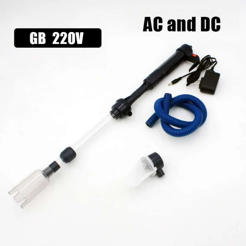 New Electric Aquarium Water Change Pump Cleaning Tools Water Changer Gravel Cleaner Siphon For Fish Tank Water Filter Pump Tool