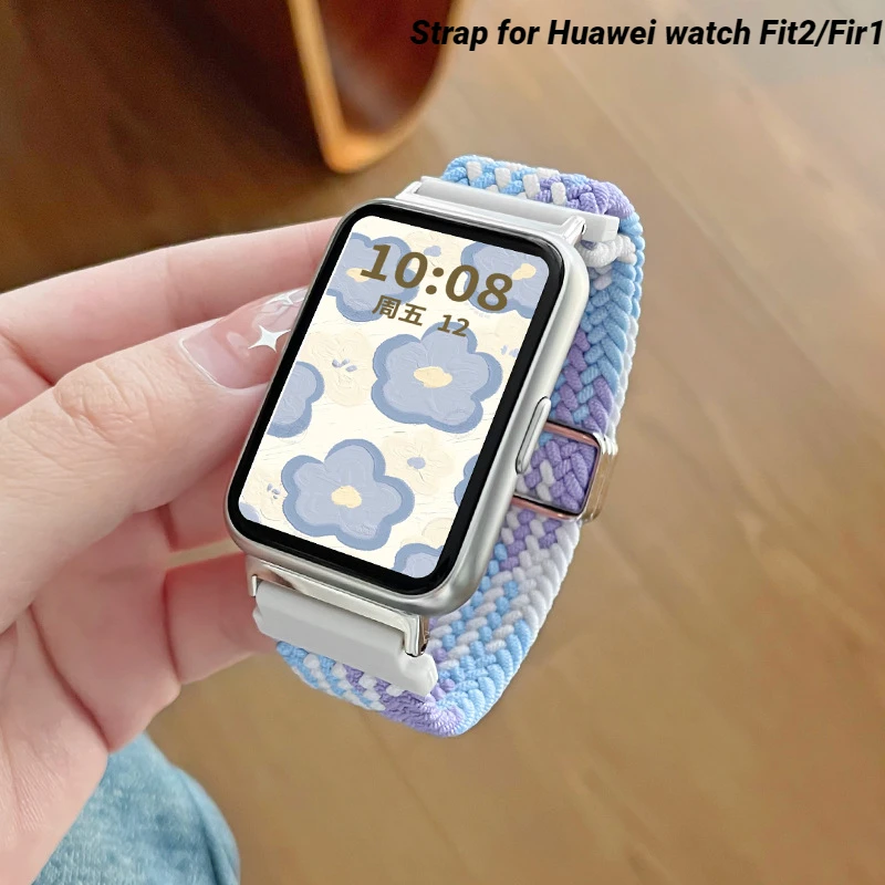 

Нейлоновый Ремешок Для Huawei watch Fit2, спортивный браслет, магнитный ремешок для часов HUAWEI watch, подходит для смарт-часов, мужской и женский ремешок