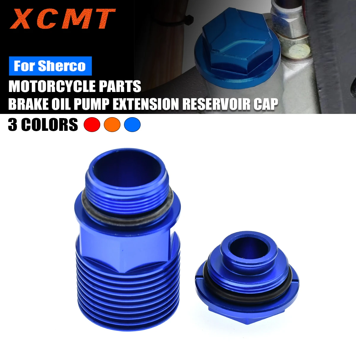Motorcycle Accessories For Sherco 250 300 SE 14-15 250 300 450 510 SE-F 12-15 Rear Brake Pump Fluid Storage Extension Cover