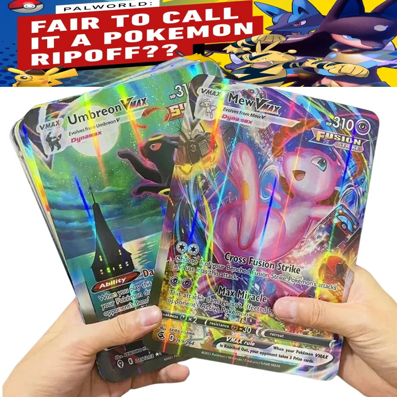 15/30pcs Pokemon Cards Shining Vmax Vstar GX Big Size Pokemon Collection Battle Trainer Card Children kids Toys Christmars Gifts